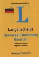 Goyal Saab Foreign Language Dictionaries German - English / English - German Langenscheidt Mini Universal German Dictionary